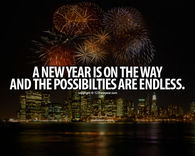 A New Year is on the way and the possibilities are endless