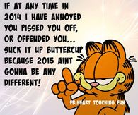 if at any time in 2014 i have annoyed you