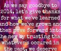 as we say goodbye to 2014