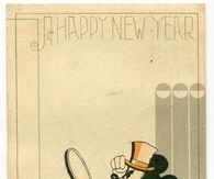 Vintage Mickey Happy New Year