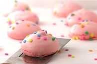 Raspberry Confetti Kisses Cookies