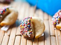 Chocolate Dipped Fortune Cookies