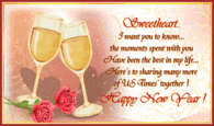 Happy New Year Sweetheart