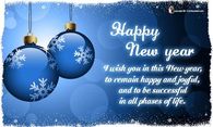 I wish you in this New Year to remain happy and joyful...