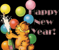 Garfield Happy New Year