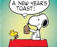 New Years Snoopy