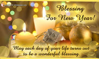 Blessing for New Year