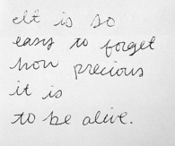 Life is Precious
