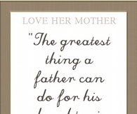 Love her mother