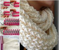 How to make an infinity scarf