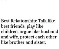 Best relationship