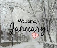 Welcome January