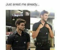 Just arrest me already