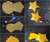 DIY 3D Paper Star