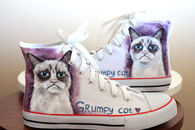 Grumpy Cat sneakers