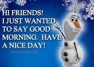 Good Morning Friends