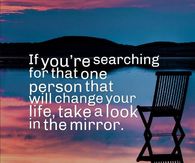 that one person