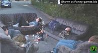 Let's just take the furniture to the middle of street