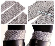 DIY Crochet Boots