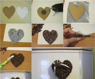 DIY Coffee Bean Magnet