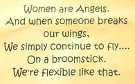 women are angels