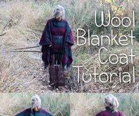 Wool Blanket Coat Tutorial
