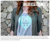 DIY Screenprint Tee