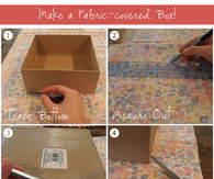 DIY Fabric Covered Box