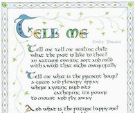 Tell Me - Emily Bronte