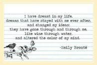 Emily Bronte - I have dreamt