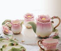 Cabbage Rose Tea Set