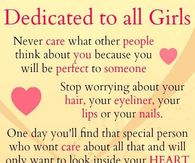 Dedicated to all Girls