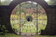 Spiderweb Garden Gate