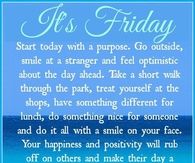 It's Friday