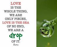 Rumi ..Love is