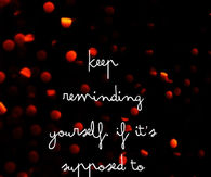 It will