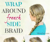 Wrap Around French Side Braid