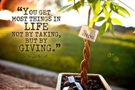 Giving