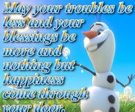 Happy Monday Olaf