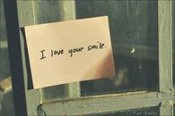I love your smile
