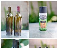 DIY Wine Bottle Makeover