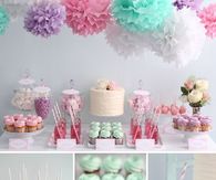 Colorful Candy Buffet