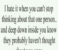 Cant stop thinking o you