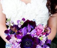 Gorgeous Purple Flower Bouquet