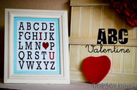 ABC Valentines Day Craft