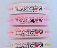 You make my heart glow valentines glow stick