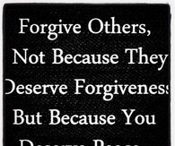 Forgive others