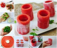 How to make strawberry mojito shots