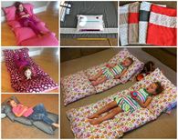 How to make a pillow bed tutorial