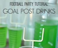 Football Party Goal Post Drinks